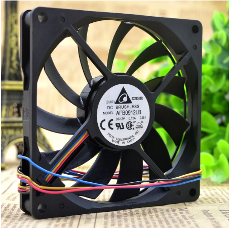 Original DELTA AFB0912LB Cooling Fan 12V 0.12A 1.2W 3wires AFB0912LB Fans